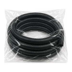 Black split convoluted tubing 29mm 10m bag