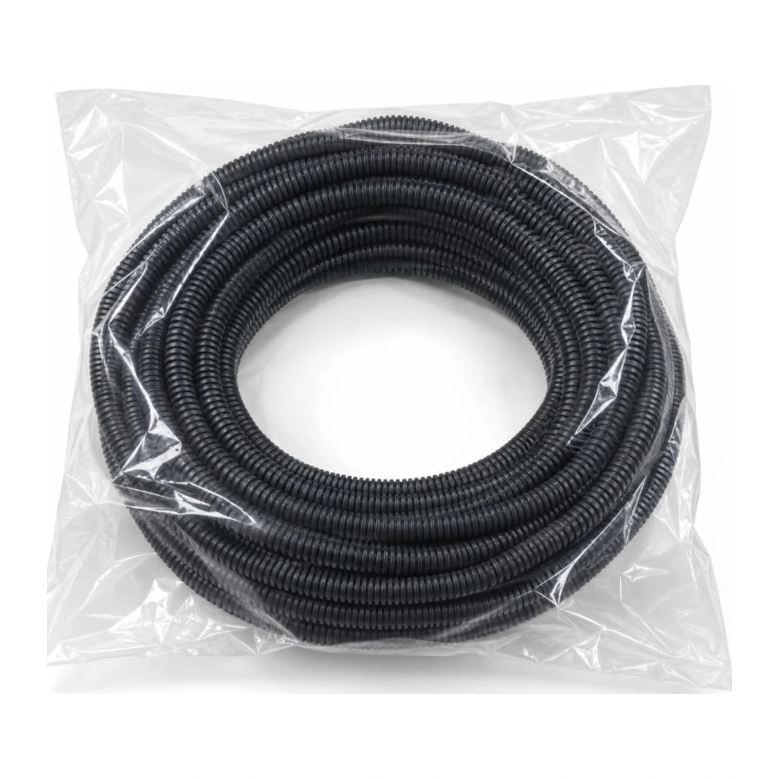 Black split convoluted tubing 7mm 10m bag Black split convoluted tubing 7mm 10m bag