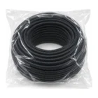 Black split convoluted tubing 7mm 30m bag