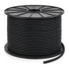 Black split convoluted tubing 7mm 400m spool