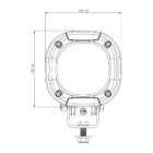 TYRI 1010 Curve LED Work Light 850–2,800 Lumen 12–48V