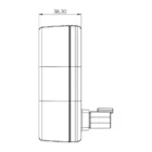 TYRI 1010 Flush LED Work Light 500–1,800 Lumen 12–48V (incl. Diffused)