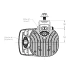 TYRI 1010 LED Work Light with Turn Marker 750–2,500 Lumen