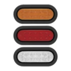 TYRI 1706A Oval LED Marker Light Amber / Red / White 12V/24V