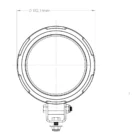 TYRI D18 Round LED Work Light 8,000 Lumen 12–24V