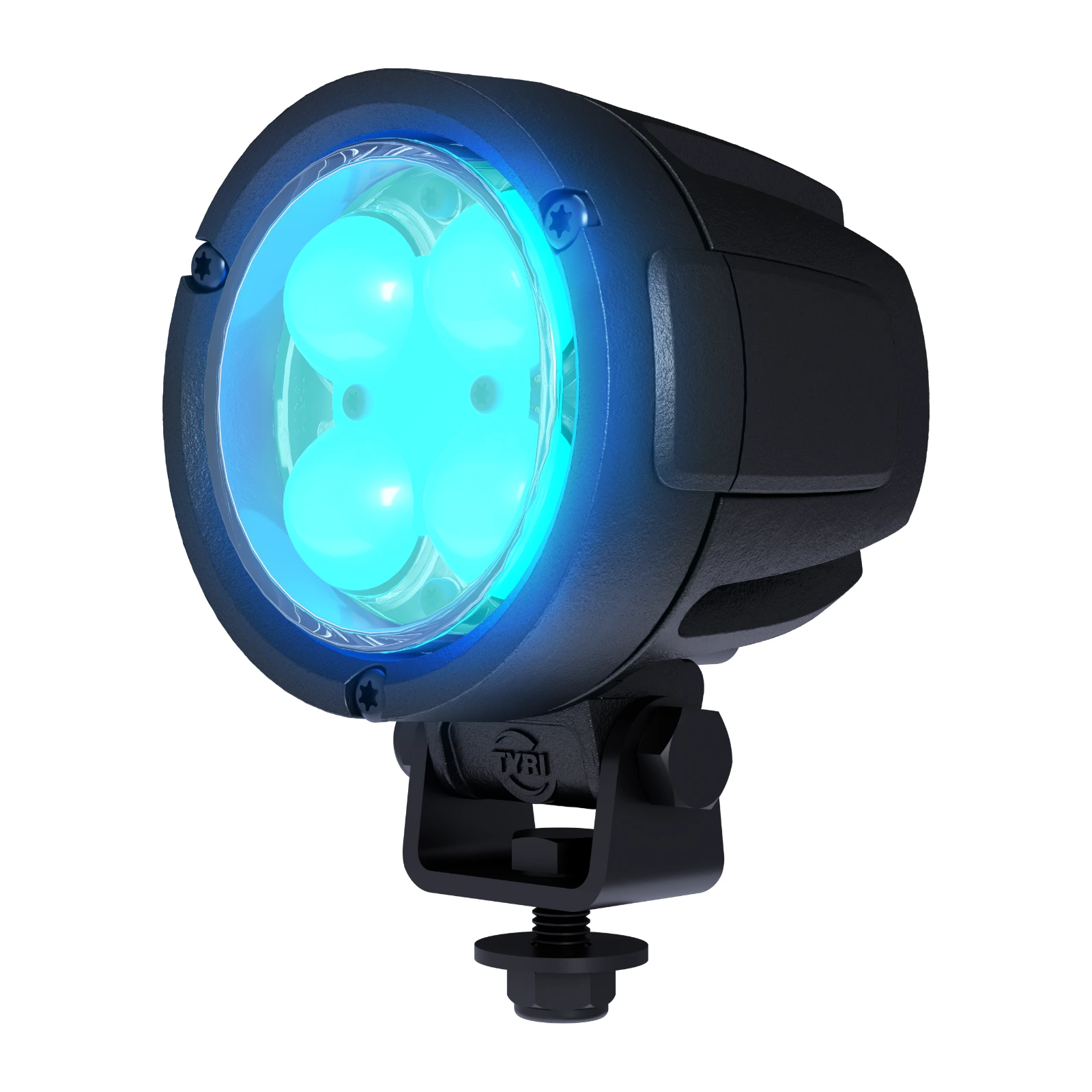 TYRI D8 BluePoint / RedPoint LED Pedestrian Warning Light 12–48V