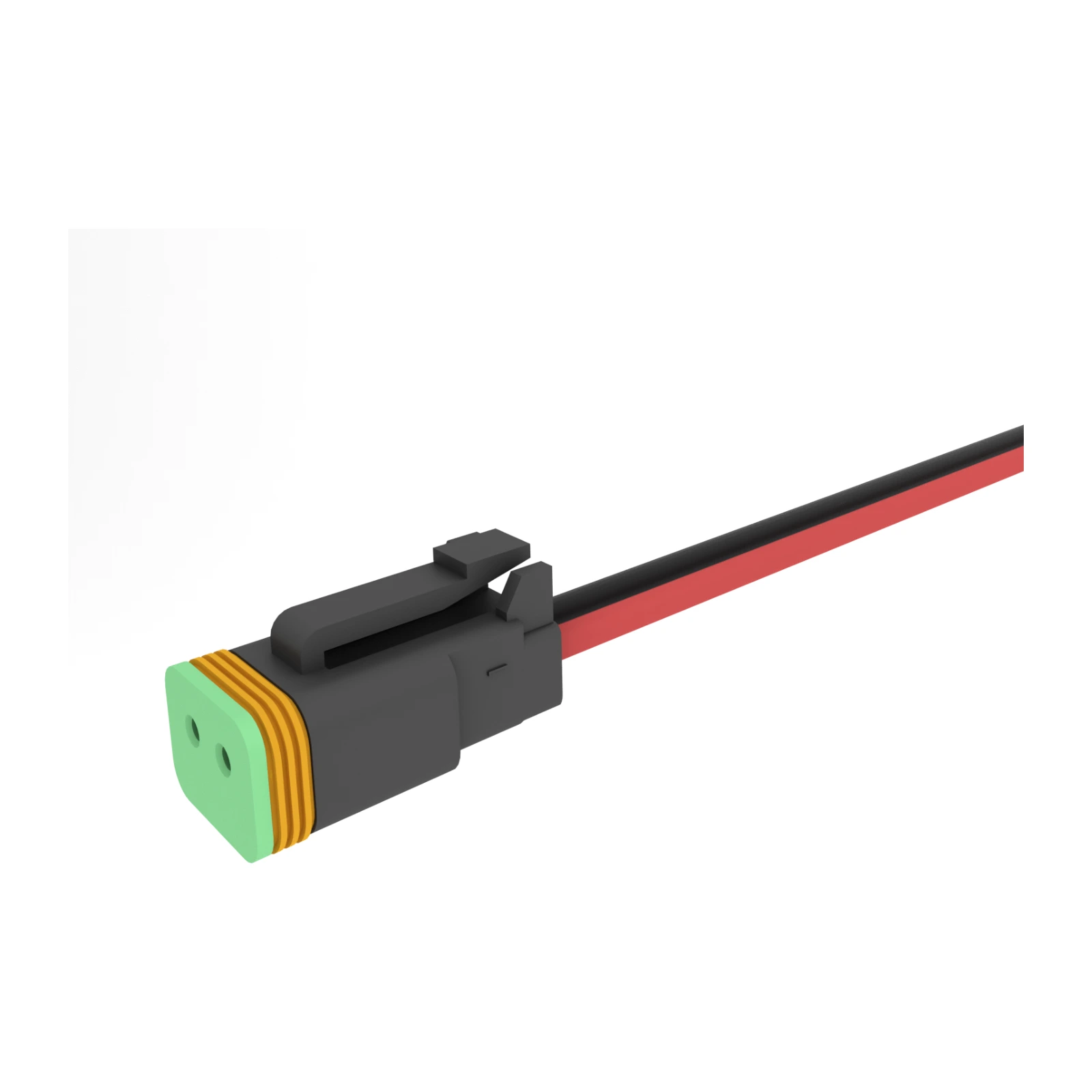 TYRI Deutsch DT06-2S Wire Harness to Flying Leads 1 m TYRI Deutsch DT06-2S Wire Harness to Flying Leads 1 m